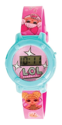 Imagen 2 de 2 de Reloj Digital Lol En Lata Alcancía Juguete Regalo Pulsera