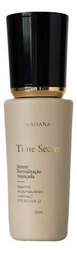Rejuvenescedor Time Secret Wahana Com Bakuchiol - Dia Tipo De Pele Todo Tipo De Pele