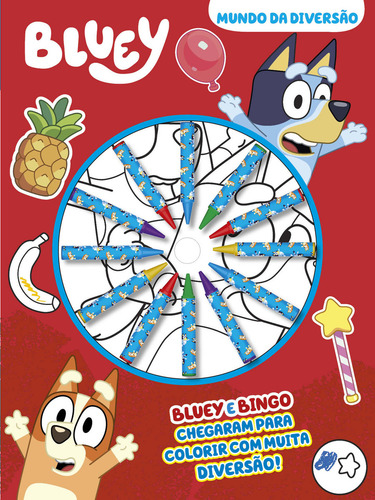 Bluey Mundo da Diversão On Line Editora Capa Mole