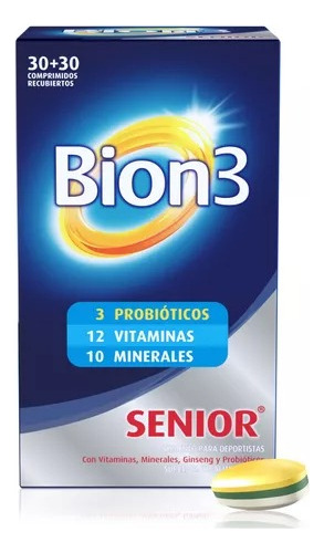 Pack Bion 3 Senior 60 Comprimidos Recubiertos