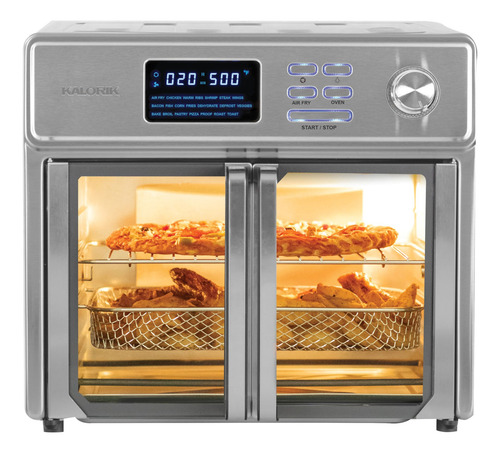 Horno De Aire Digital 26 Litros 10 En 1 Con Accesorios
