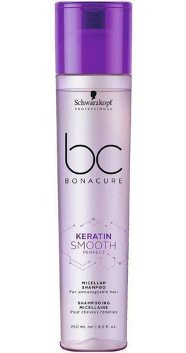Bonacure  Smooth Perfect Shampoo Micelar - Schwarzkopf 250 M