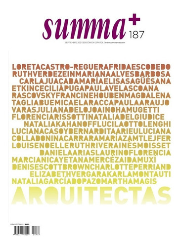 Summa+ #187- Arquitectas