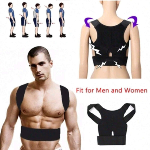 Imagen 6 de 7 de Faja Ortopedica Corrector De Postura Y Lumbar Trabajo