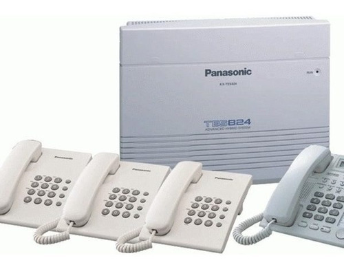Imagen 1 de 1 de Central Telefonica Panasonic Kx Te 824 Y Telefonos Panasonic