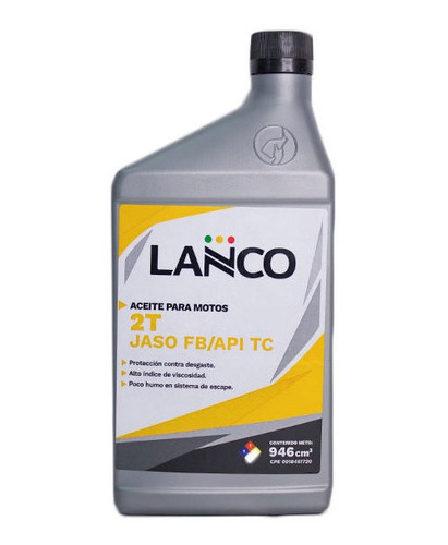 Aceite Mineral Lanco Moto 2t Aire Jaso Fb