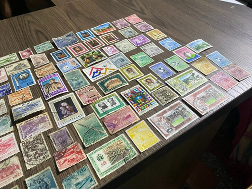 Imagen 6 de 6 de Hermoso Lote De Mas De 200 Estampillas Suramericanas Variado