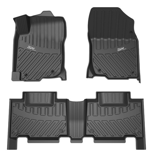 3w Alfombrillas Para Toyota Rav4 2013-2018 (no Para Hibridos