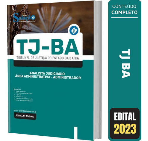 Apostila Tj Ba - Analista Área Administrativa Administrador