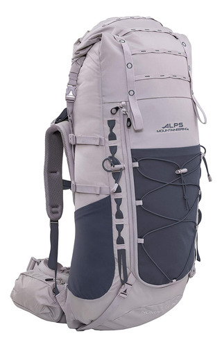 Mochila Senderismo Ligera Impermeable Gris 50l Alps