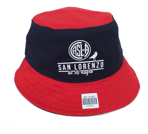 Piluso Bucket Hat Estampado San Lorenzo - Licencia Oficial