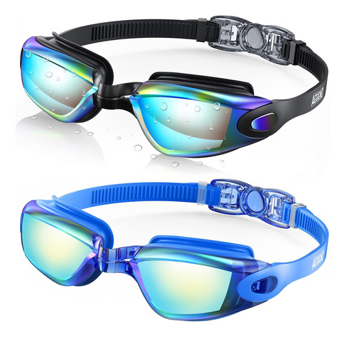 Gafas De Natación Unisex Aegend X2unidades1