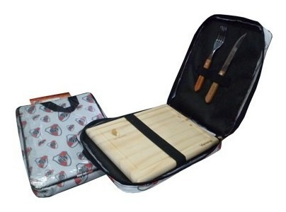 Set De Asado River Plate Con Llavero Dia Del Padre De Regalo