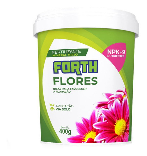 Fertilizante Forth Flores Tecnutri 400g
