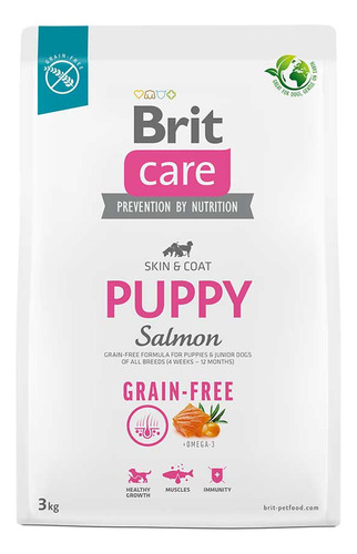 Alimento Perro Cachorro Brit Care Puppy Salmón Papa 12k. Np