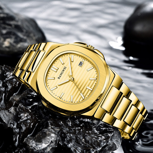 Reloj Cuarzo Hombres Luminiscencia Reloj Pulsera Empresarial
