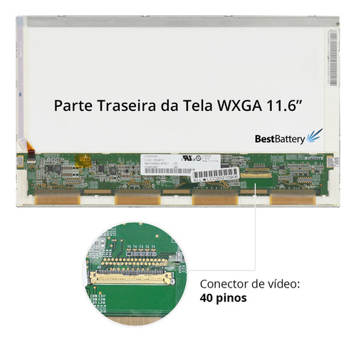 Tela Lcd Para Notebook Fujitsu Lifebook P3110