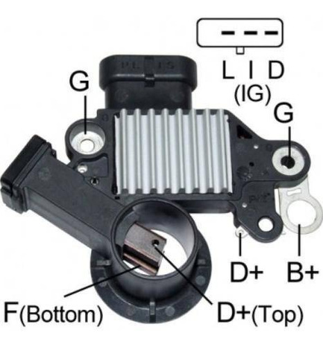 Regulador Alternador Chevrolet Aveo 3 Pines Derecho