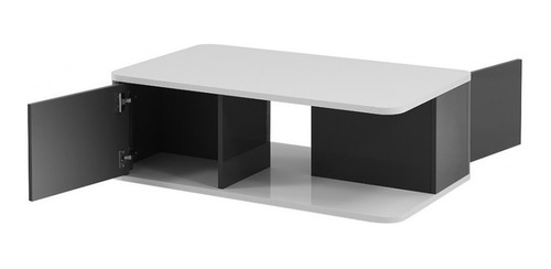 Imagen 5 de 9 de Mesa De Centro Moderna Poliuretano Alto Brillo Ref Prestigio
