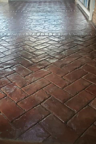 Imagen 1 de 7 de Pisos En Concreto Estampado
