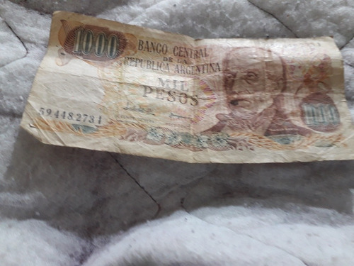 Billete 1000 Pesos Argentinos