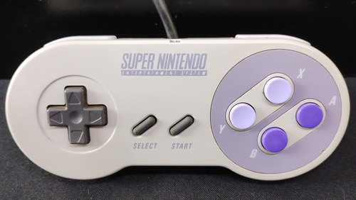 Control Super Nintendo Snes Usado Original 