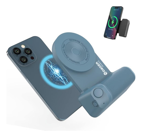Inovagen - Agarre Magnético Para Selfie Para Teléfono, Bater