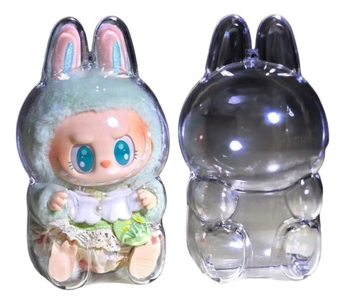 Protector De Labubu Llavero,transparente Funda Para Labubus