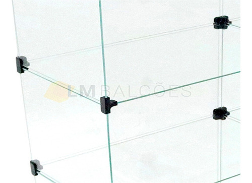 Estante De Vidro 3,60 X 1,30 X 0,30