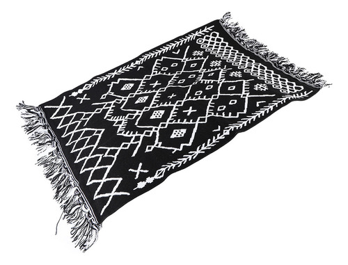 - Alfombra Larga Decorativa Tejida For Correr, Suave Y