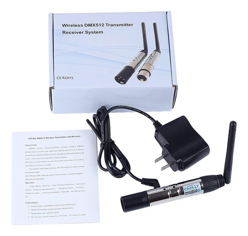 Dmx 512 Dmx Dfi Dj 2.4g Wireless 1 Transmisor Controlad...