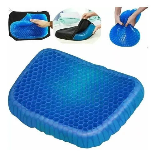 comprar Almohadón Asiento De Gel Cojines Ortopédico Relajante Alivia