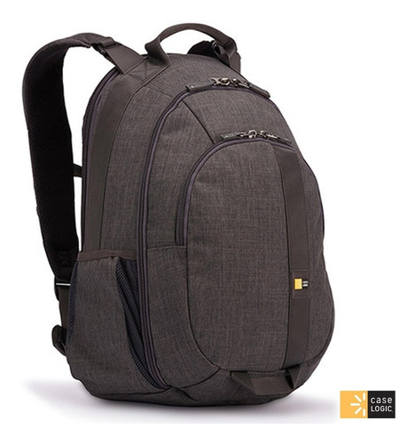 Mochila Case Logic Berkeley Notebook 15.6 Pol Bpca115 Cinza Cor Cinza-escuro Desenho Do Tecido Nylon