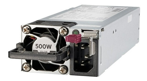 Fonte de alimentação HP Proliant Serv G9 G10 500w 48v Dc Hotplug Silver Color