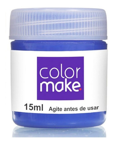 Tinta Facial 15ml Azul - 1201 - Color Make