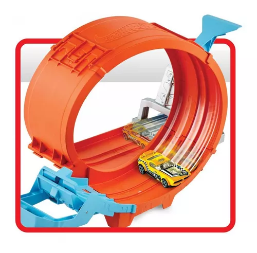 Pista hot wheels campeonato loop