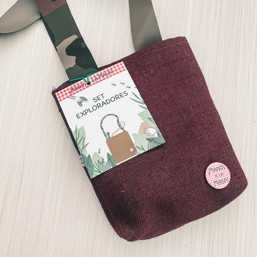 Kit De Explorador Con Chaleco Binocular Linterna Lupa Niños