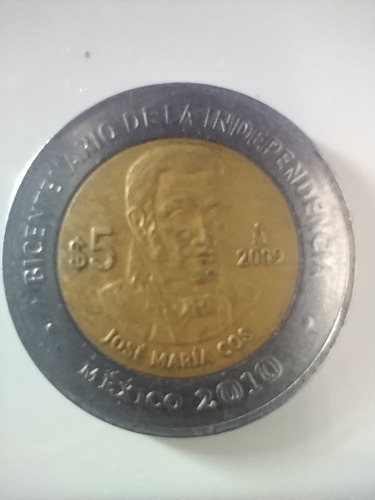 Moneda De 10 Batalla De Puebla ,5centenario 5 Bicentenario 