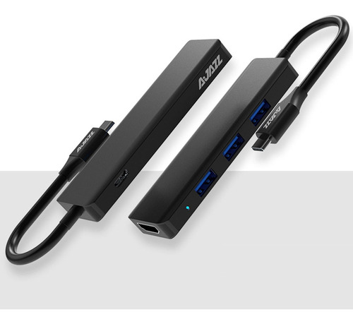 Imagem 2 de 11 de Docking Station Para Laptop Usb 3.0 Hdmi Pd At101hp Preto