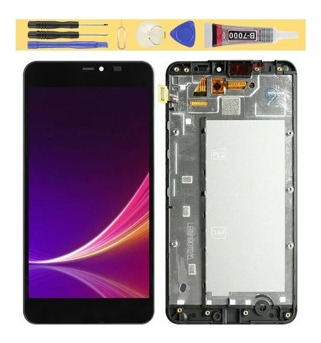 Digitalizador Táctil De Pantalla Lcd Para Nokia Lumia 640 Xl