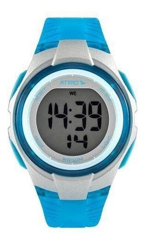 Relógio Feminino Copper Azul Es095 Alarme Atrio - Outlet