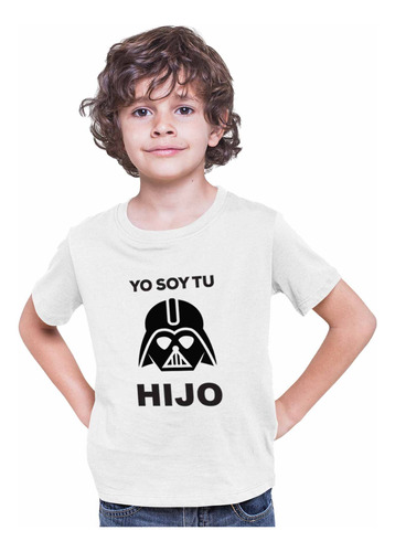 Playera Para Niño Divertida Yo Soy Tu Hijo Darth Vader