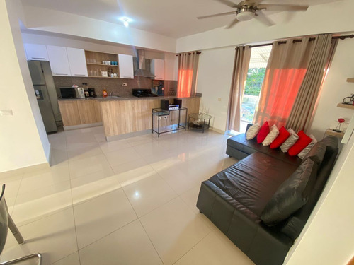 Apartamento Amueblado En Boca Chica