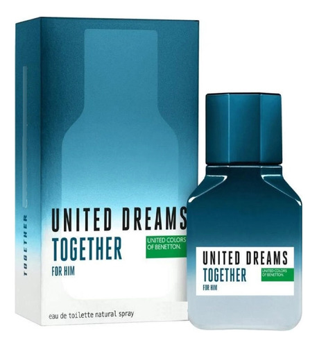 Perfume Benetton Together For Him Edt 100ml Original Import.