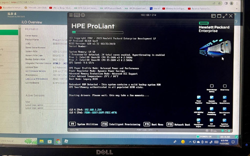 Server Hp Proliant Dl160 G9 (Reacondicionado)