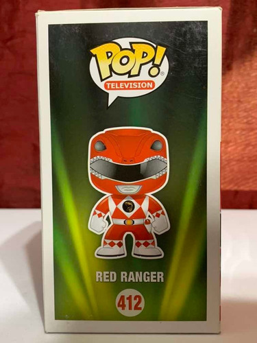 Funko Pop! Red Ranger #412 Morphing Exclusive Only Gamestop