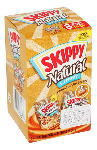 Crema De Cacahuate Skippy Natural 261g