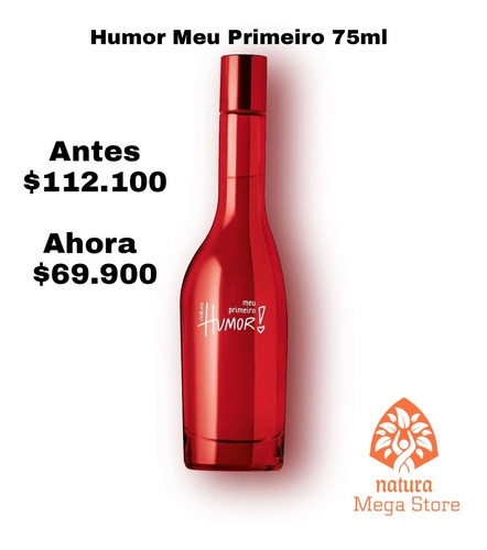 Kit Perfume Humor Meu Primeiro 75 Ml + - mL a $466