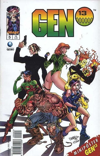 Gen 13 5 Image Comics Editora Globo