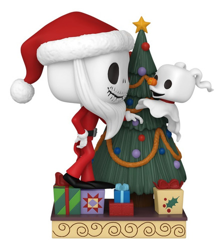 Disney Pop! Deluxe Jack Skellington And Zero With Tree